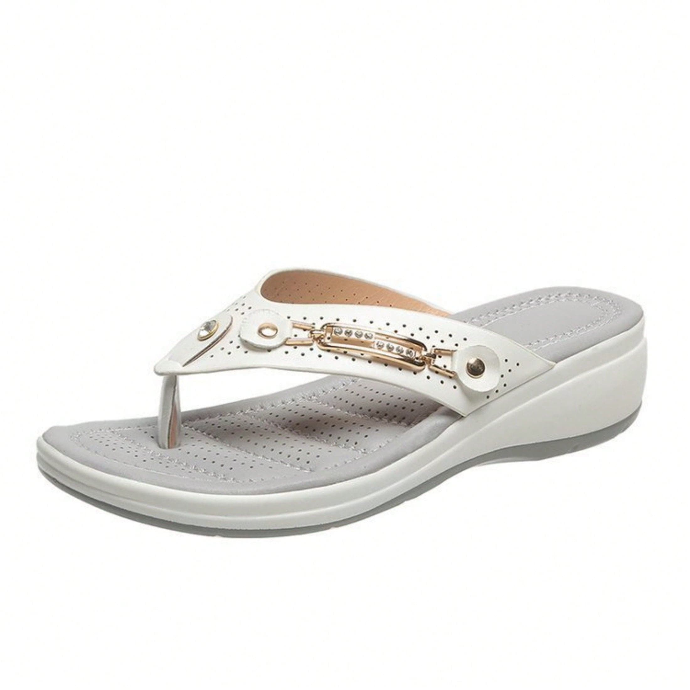 Tongs pour femmes, tongs confortables à coussin d'air, Support antidérapant, sandales pour femmes, nouvelle collection été 2024